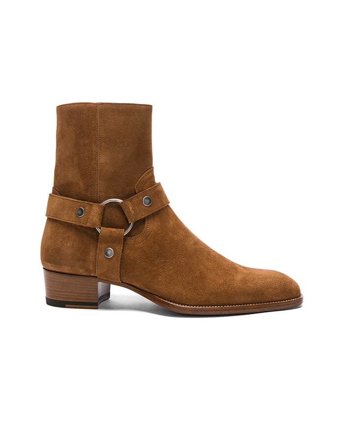 Girl’s Leather Platform Mules